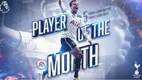 Dele Alli joueur du mois en Premier League