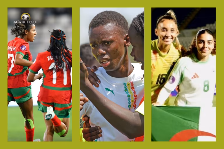 CAN f&eacute;minine 2025 : une Marocaine, une Alg&eacute;rienne et une S&eacute;n&eacute;galaise dans le onze type du premier tour !