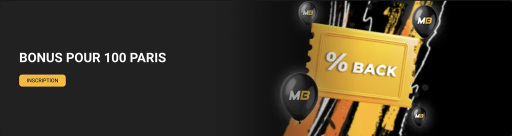 Une des promotions les plus intéressantes de Melbet : 100 paris = 1 récompense