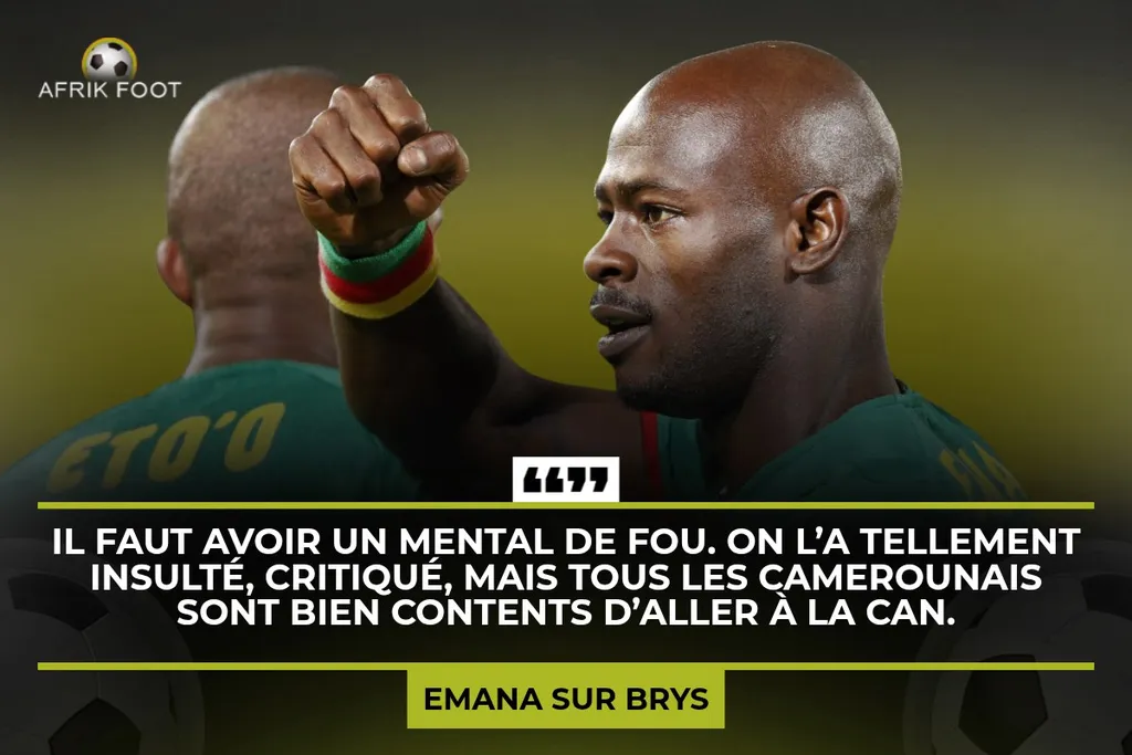 Achille Emana, Marc Brys, Cameroun