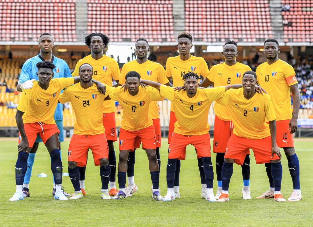 Tchad, &eacute;quipe foot 2024