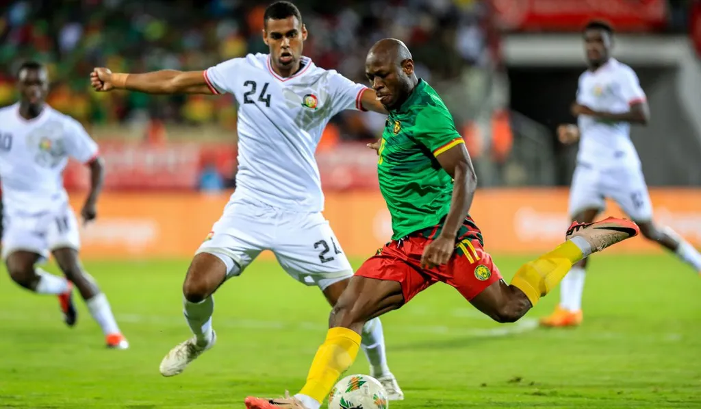 Bassogog lors de Cameroun-Kenya le 11 octobre 2024 lors des &eacute;liminatoires de la CAN 2025