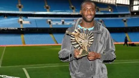 Yaya Tour&eacute; &eacute;lu joueur africain de l&rsquo;ann&eacute;e BBC