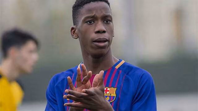 Bar&ccedil;a : le prometteur Ilaix Moriba sollicit&eacute; par la Guin&eacute;e