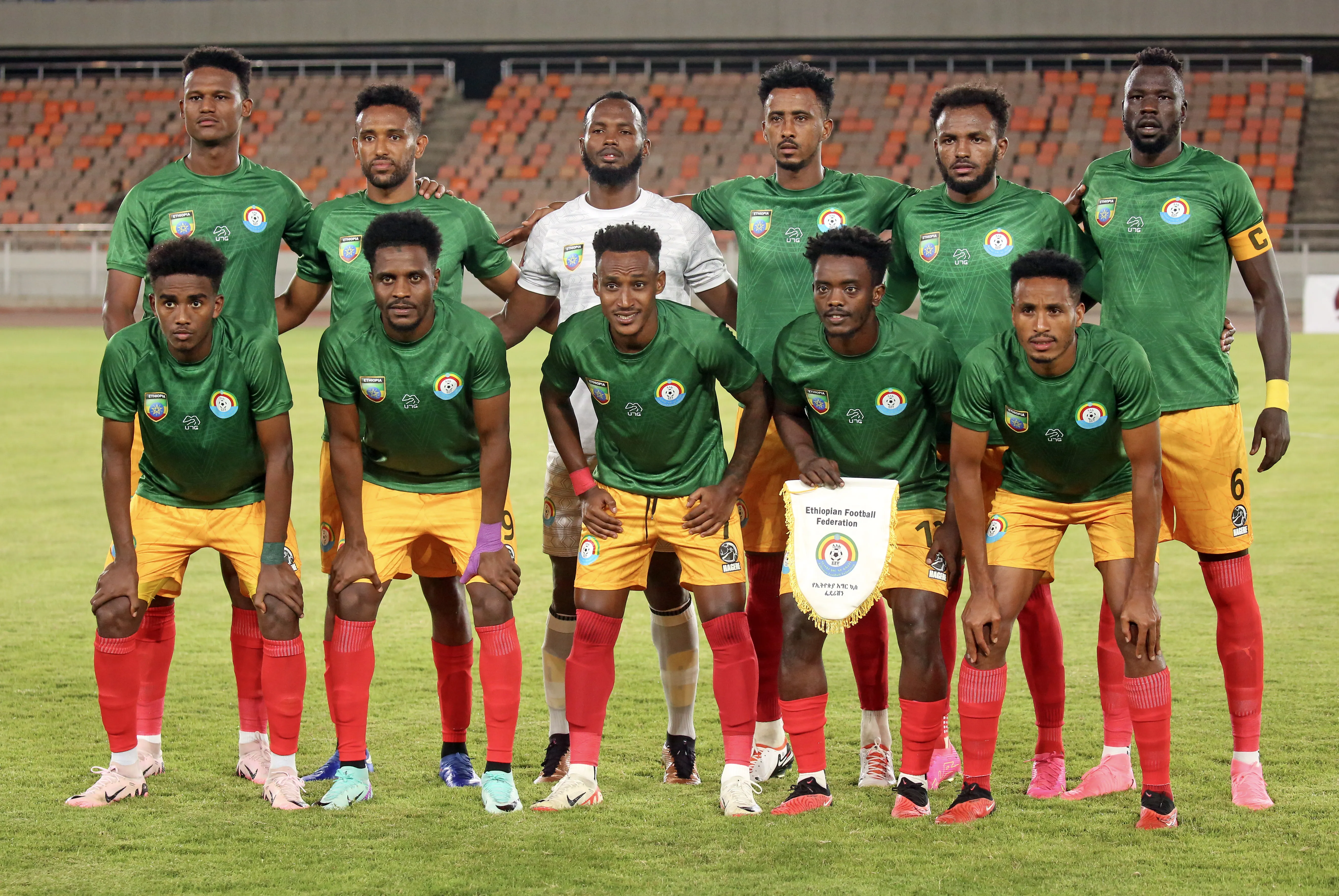 Ethiopie, &eacute;quipe