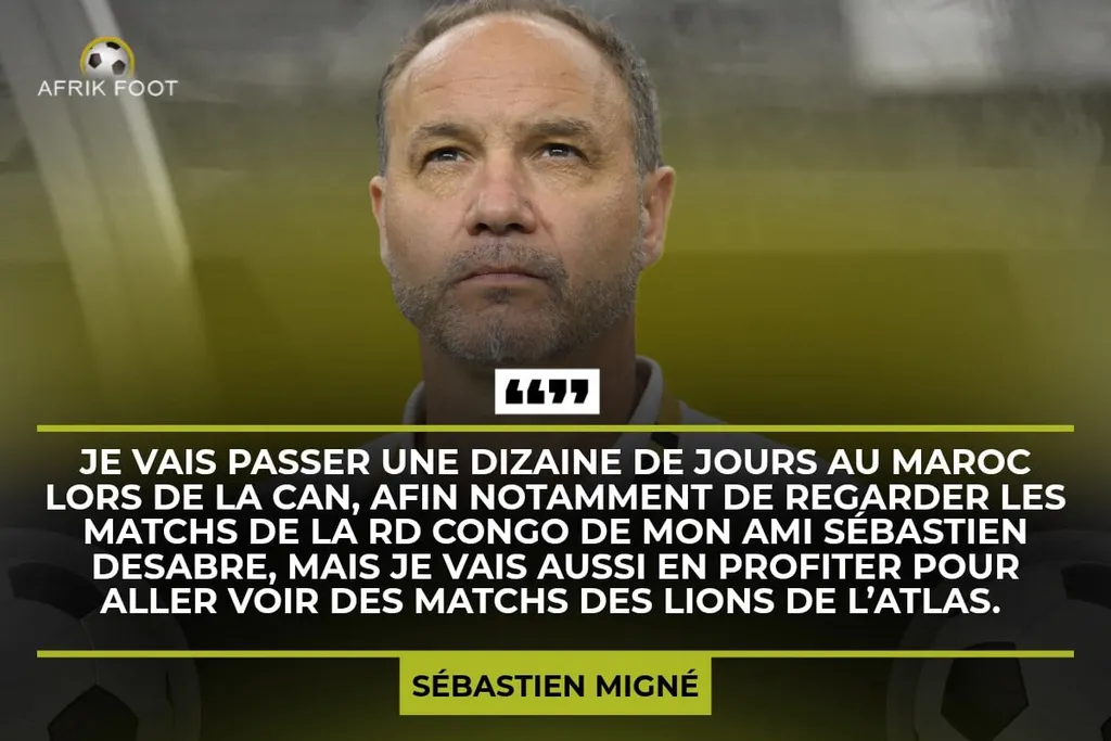 S&eacute;bastien Mign&eacute;, s&eacute;lectionneur Ha&iuml;ti