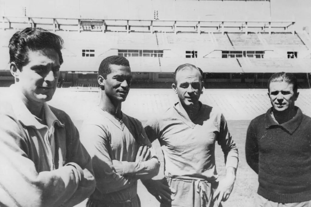 H&eacute;ctor Rial, Didi, Di Stefano et Pusk&aacute;s