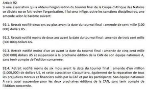 CAN 2019-Cameroun : les Comores saisissent le TAS (officiel) !