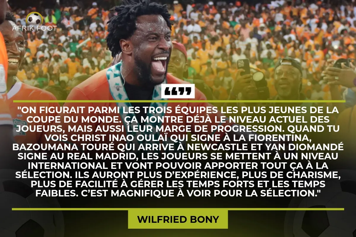 Wilfried Bony, C&ocirc;te d'Ivoire