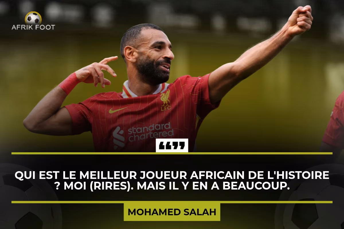 &ldquo;C&rsquo;est moi&rdquo;&hellip; Mohamed Salah m&eacute;rite-il vraiment le statut de meilleur joueur africain de l&rsquo;histoire ?