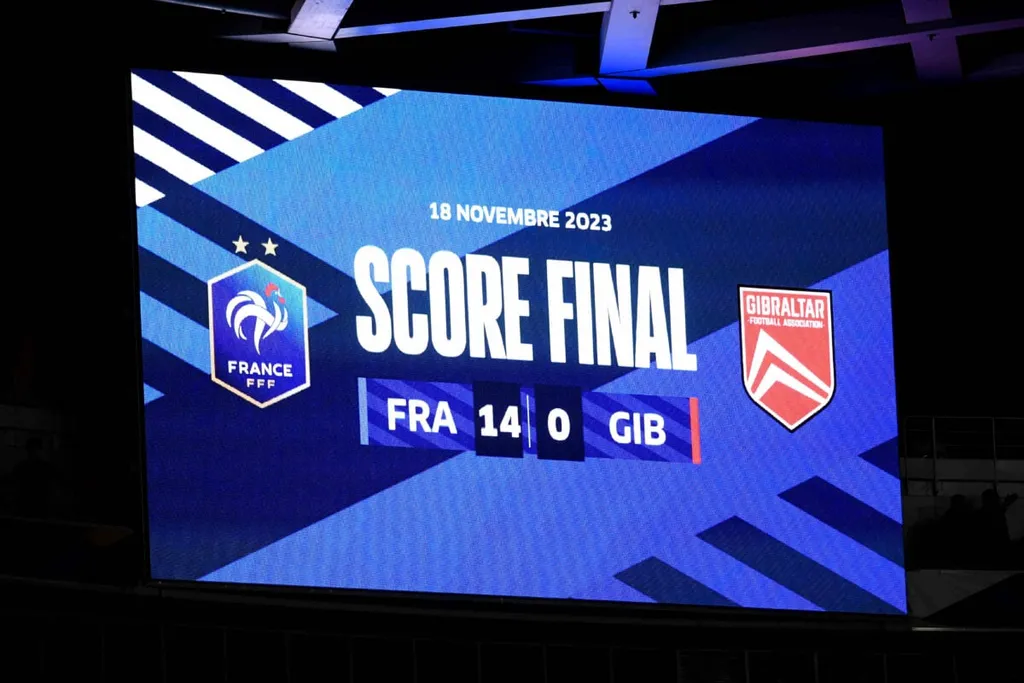 Tableau d'affichage, score