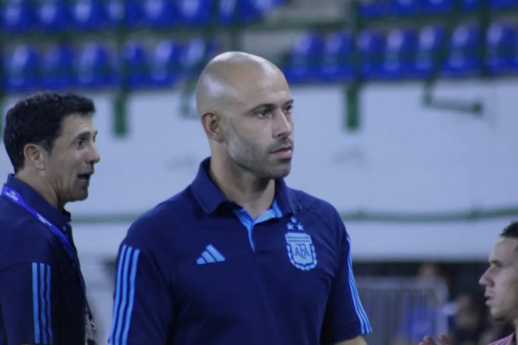 Javier Mascherano, s&eacute;lectionneur Argentine Olympique
