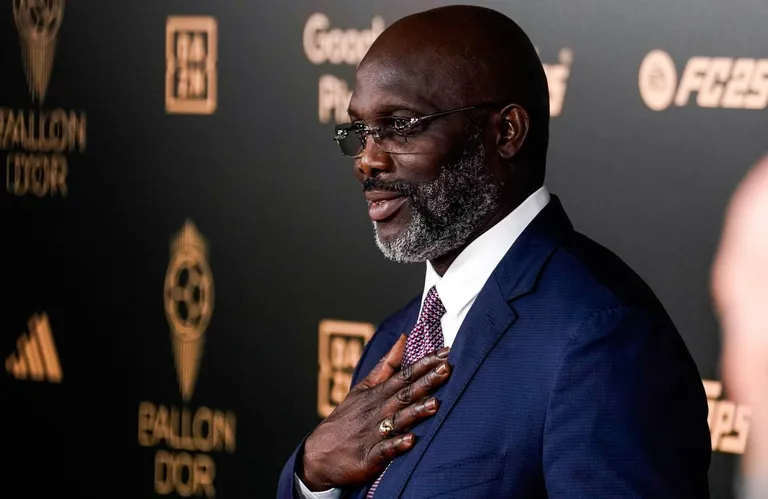 George Weah, seul Africain à avoir gagné le Ballon d’Or