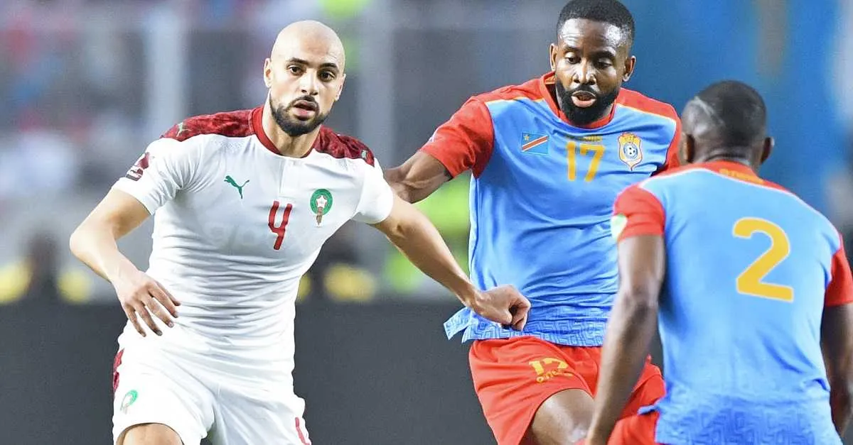 Coupe du monde 2022&nbsp;: le Maroc &eacute;jecte violemment la RDC