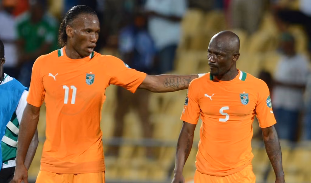 Didier Zokora, Didier Drogba, C&ocirc;te d'Ivoire
