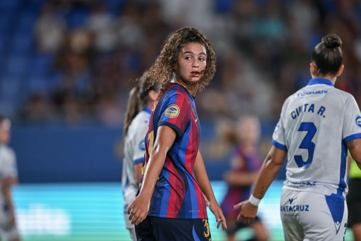 Maroc : &ldquo;c&rsquo;est un grand honneur&rdquo; : convoit&eacute;e par la France et l&rsquo;Espagne, la p&eacute;pite du Bar&ccedil;a, Mayssa Baha, met les choses au clair