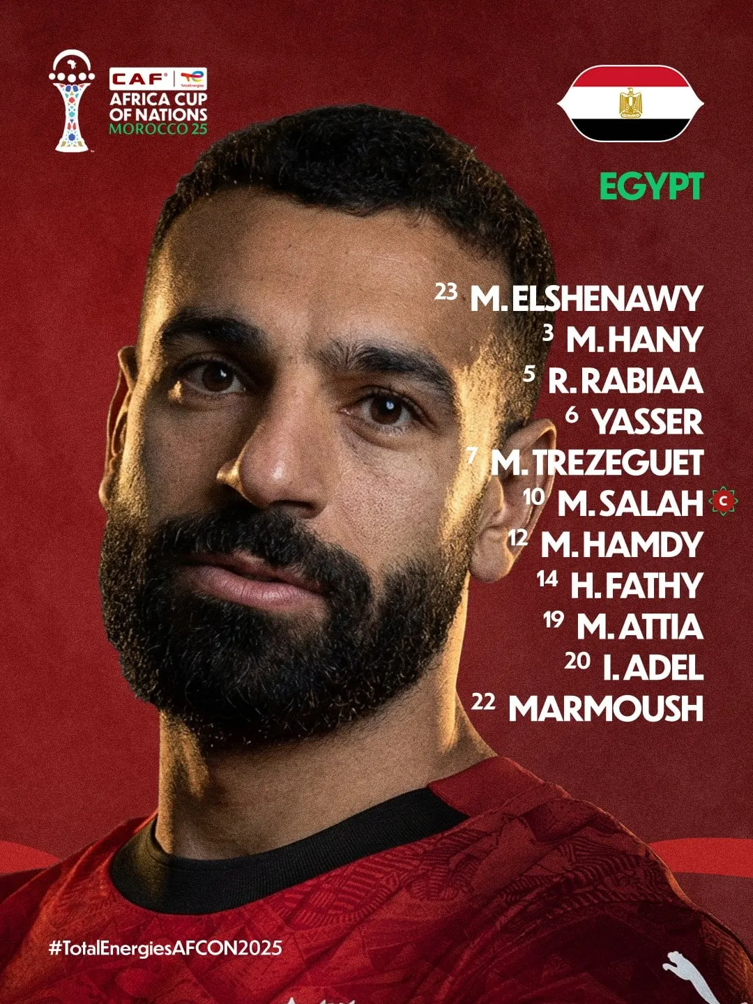 Compo Egypte contre Benin