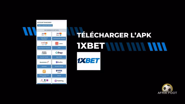 T&eacute;l&eacute;charger l&rsquo;APK 1xBet pour Android et iOS sur votre mobile en 2026
