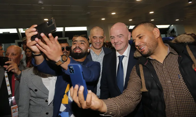 &ldquo;J&rsquo;avais le poster dans la chambre&rdquo;, Gianni Infantino fan de l&rsquo;Alg&eacute;rie 1982