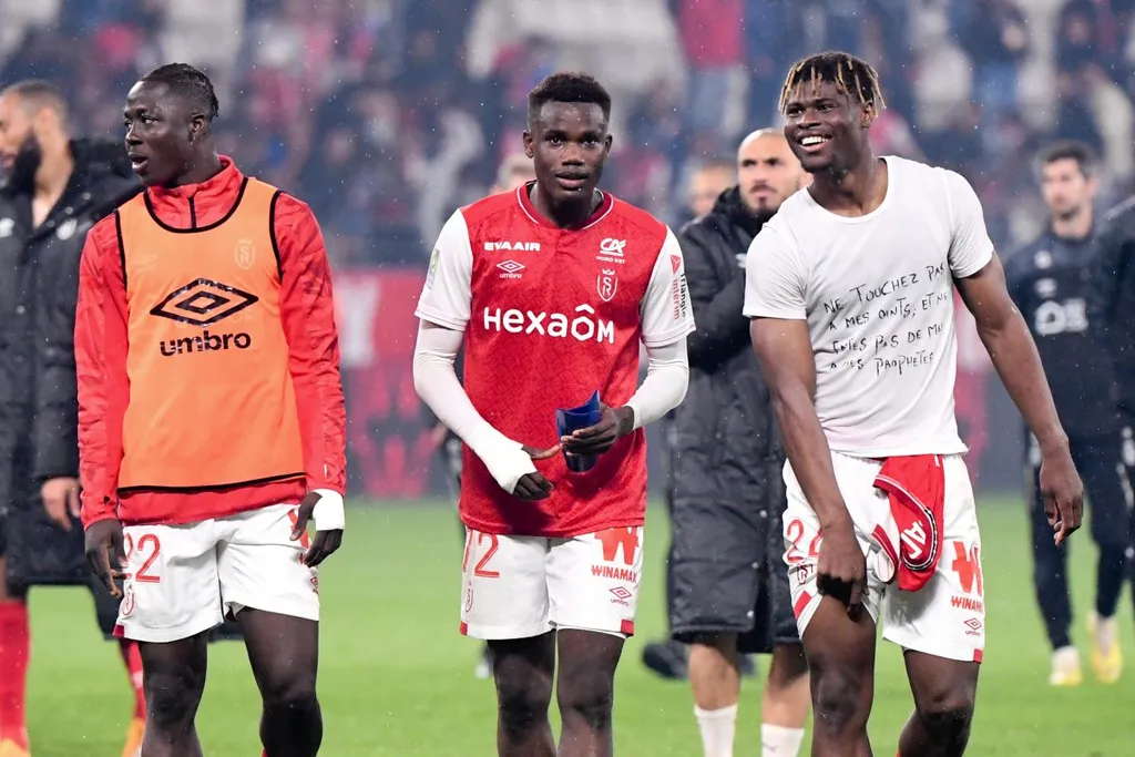 Oumar DIAKITE, Amadou KONE, Emmanuel AGBADOU, Reims