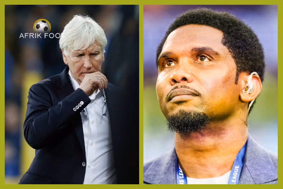 Cameroun : &ldquo;un entra&icirc;neur &eacute;tranger incomp&eacute;tent&rdquo;&hellip; Samuel Eto&rsquo;o relance le sujet Marc Brys ?