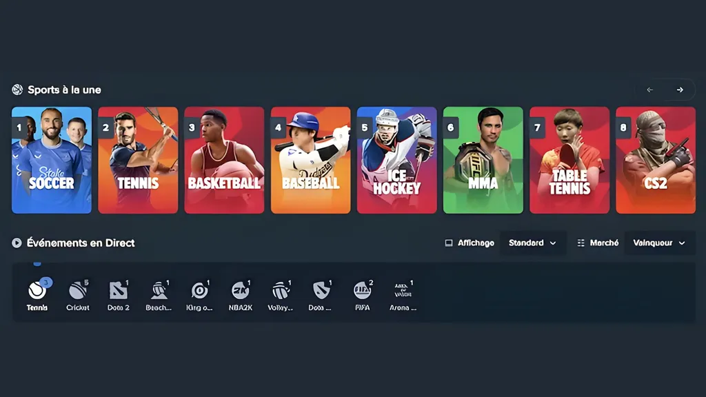 Offre de sport Afrique