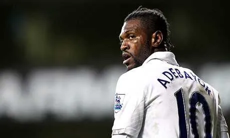 Tottenham lib&egrave;re Adebayor