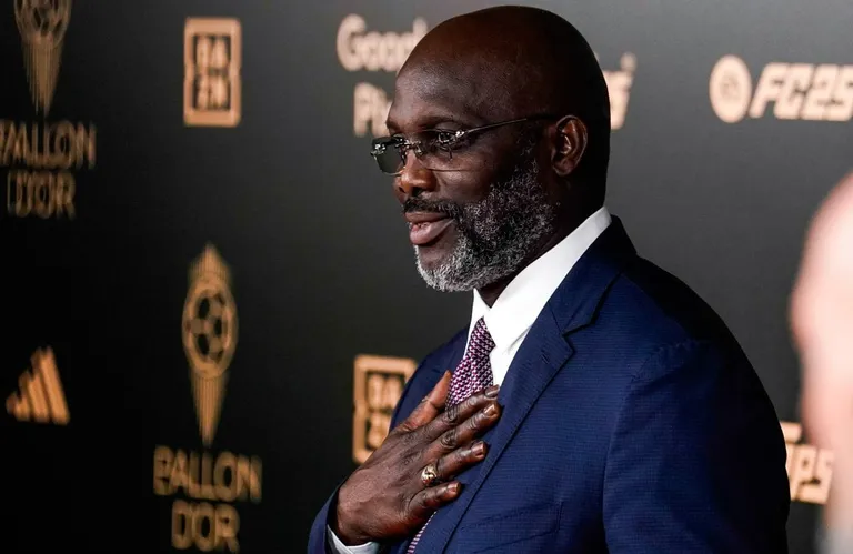 George Weah, seul Africain &agrave; avoir gagn&eacute; le Ballon d&rsquo;Or