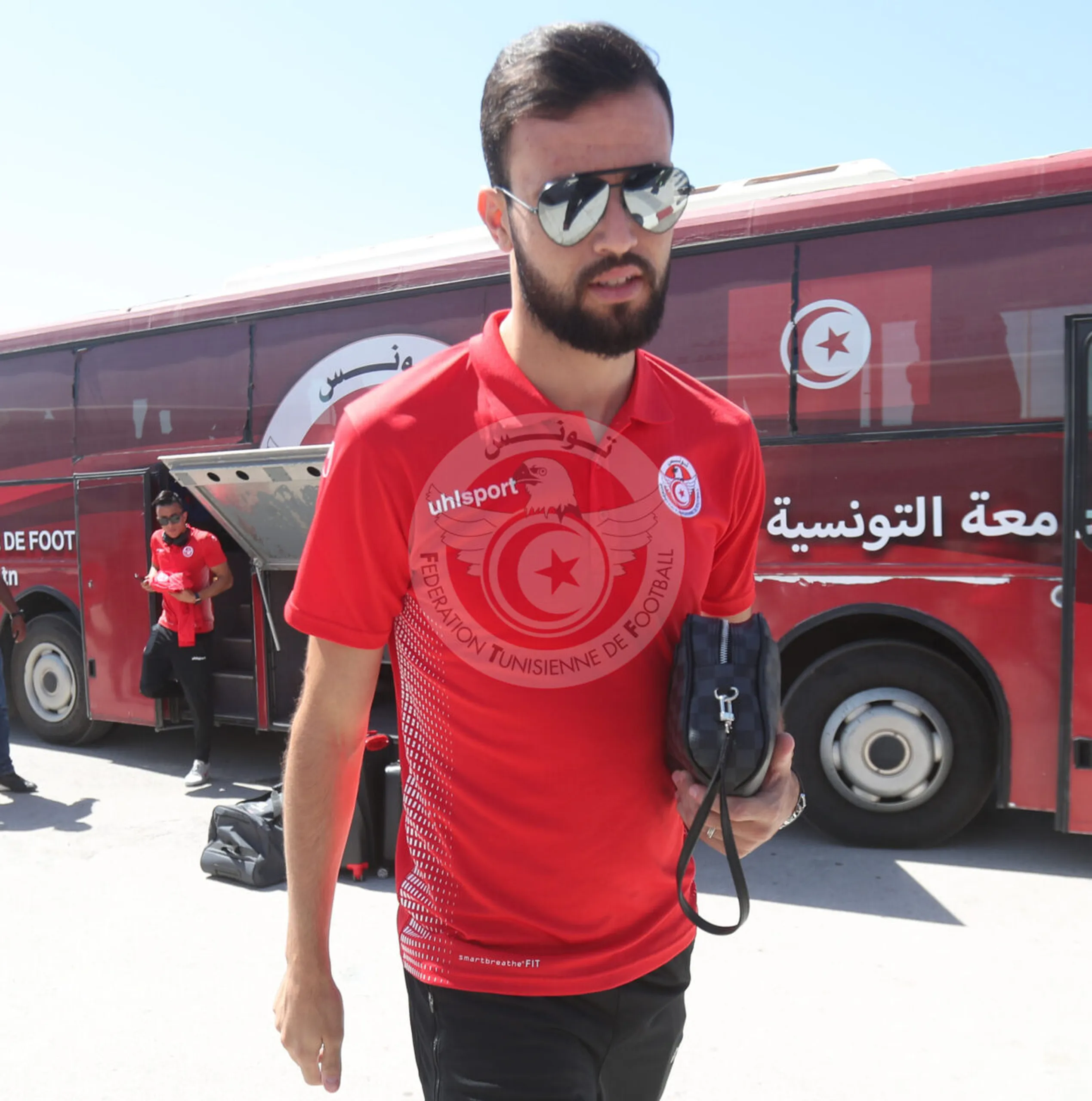 Mondial 2018 : l&rsquo;arriv&eacute;e de la Tunisie au Portugal