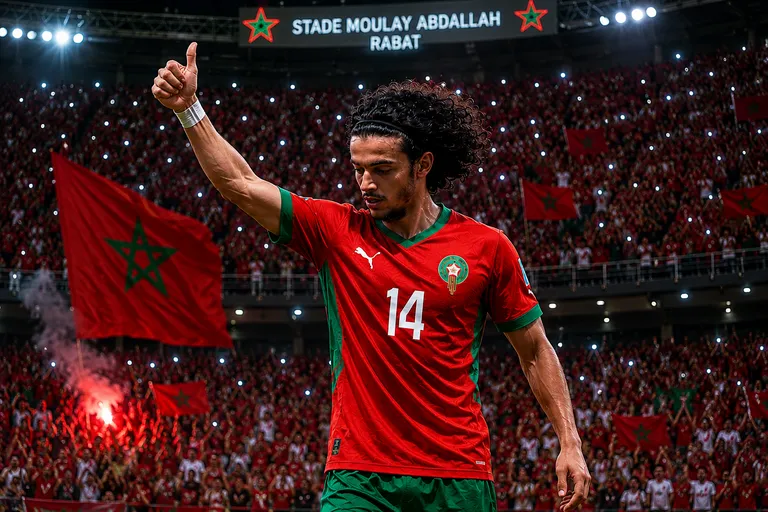Maroc : &ldquo;je suis tr&egrave;s fier, ils ne m&rsquo;ont pas menti&rdquo;, Ayyoub Bouaddi savoure son choix
