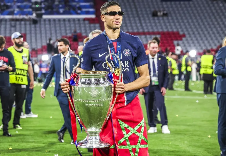 Le message puissant d&rsquo;Hakimi au Maroc apr&egrave;s le sacre en Ligue des champions