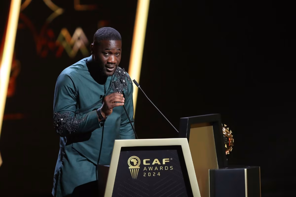 La femme d&rsquo;Emerse Fa&eacute;, invit&eacute;e surprise des CAF Awards 2024