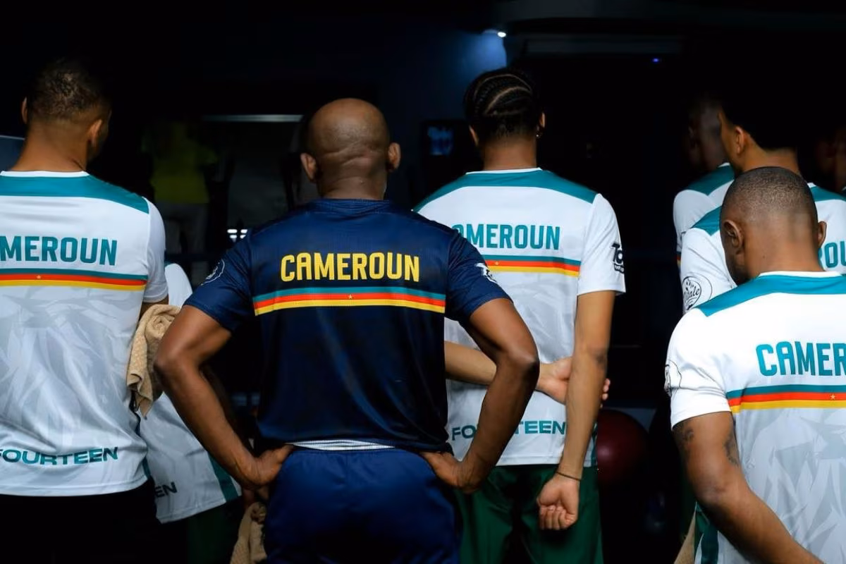 Cameroun : Fourteen d&eacute;voile le nouveau maillot des Lions Indomptables