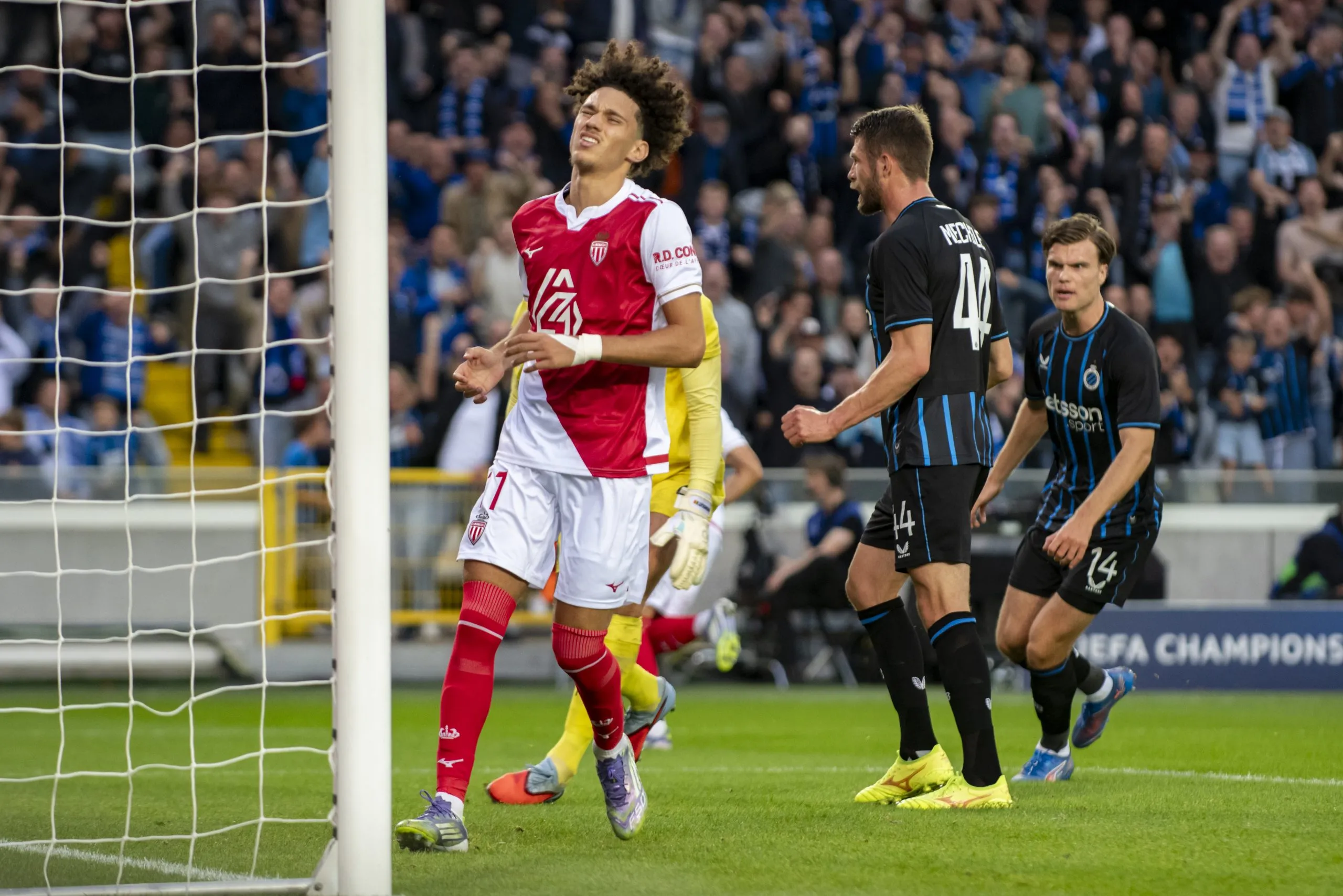 Maghnes Akliouche AS Monaco Club Bruges scaled