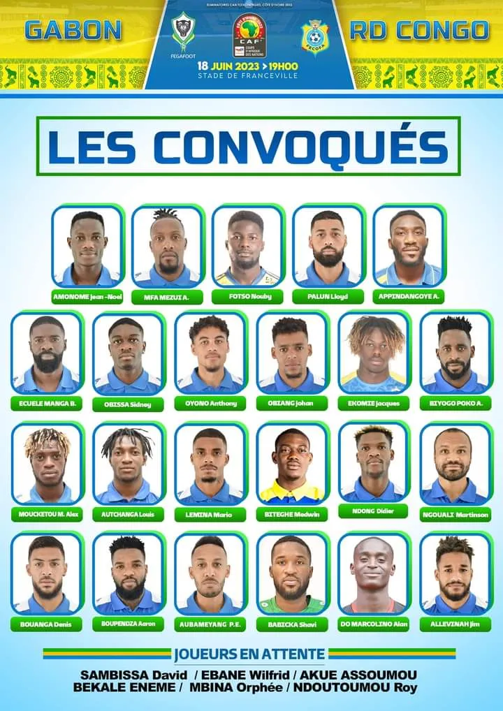 Liste Gabon