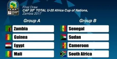 CAN U20 : le Mali avec la Guin&eacute;e, le S&eacute;n&eacute;gal avec le Cameroun