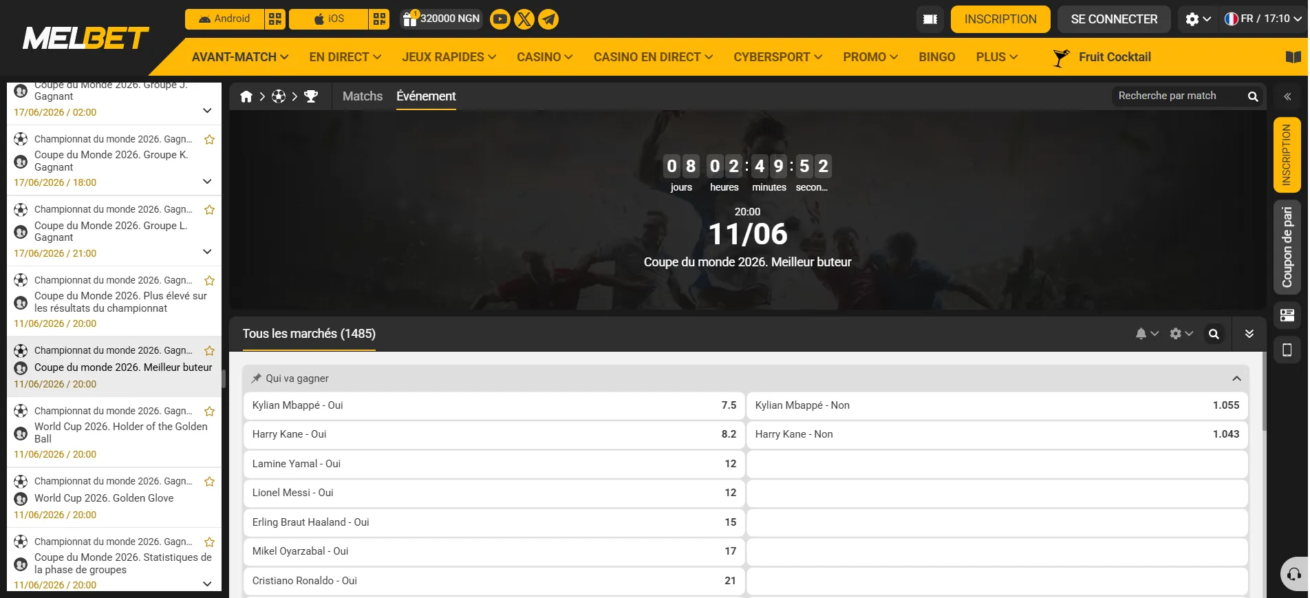 meilleur-buteur-melbet-cdm2026-code-promo-afrik-foot