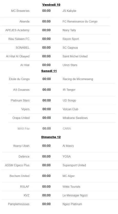 LDC-CAF : c&rsquo;est d&eacute;j&agrave; reparti !