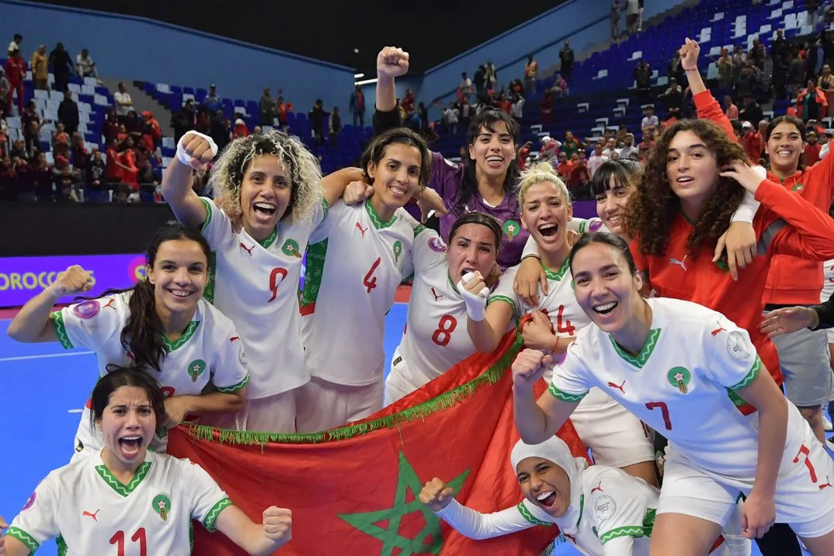 Finale CAN Futsal f&eacute;minin&nbsp;: renversant, le Maroc sacr&eacute; &agrave; domicile