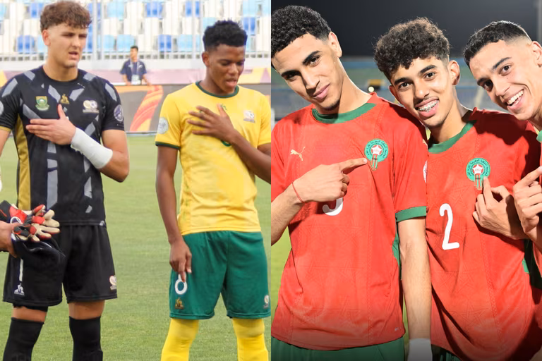 CAN U20 : Afrique du Sud-Maroc, l&rsquo;affiche de la finale connue