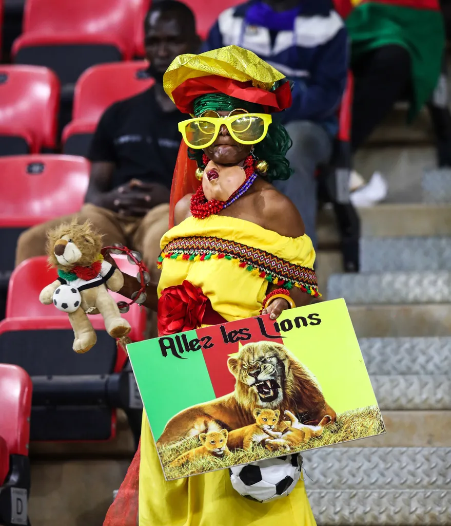 Cameroun, supporters lion