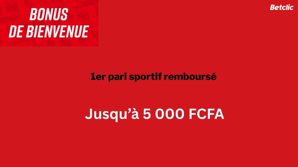 Profitez d'un bonus de bienvenue avec le code promo Betclic CI
