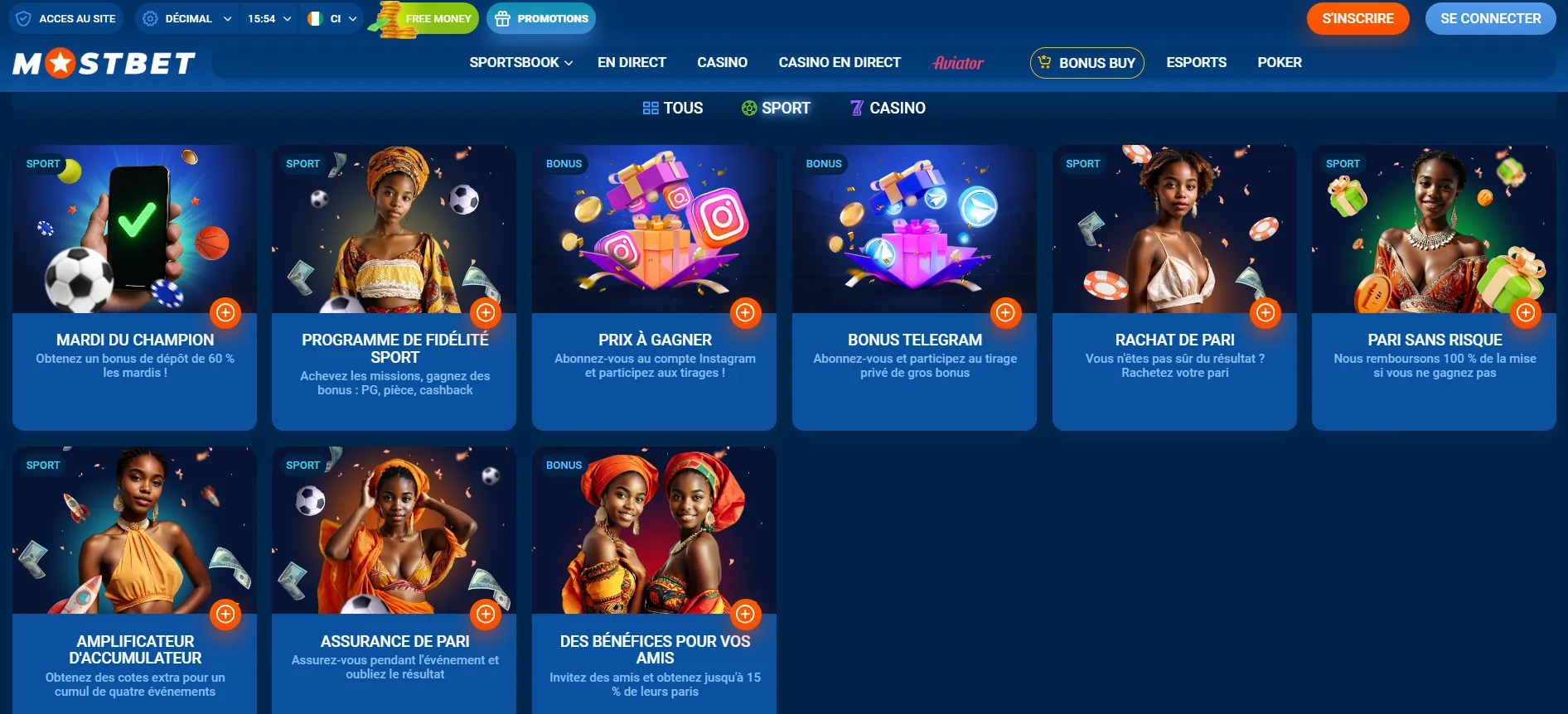 Meilleurs Promotions Paris sportif Mostbet