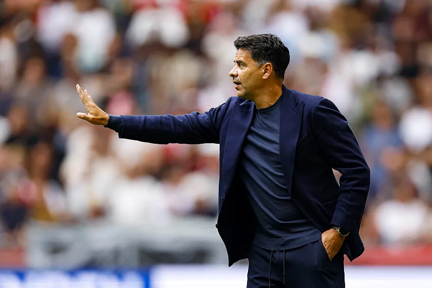 Ajax coach Michel 