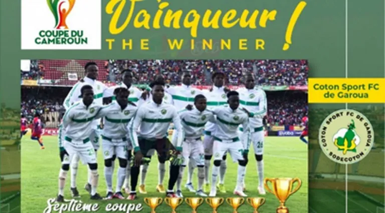 Coton Sport vainqueur de la Coupe du Cameroun 2022