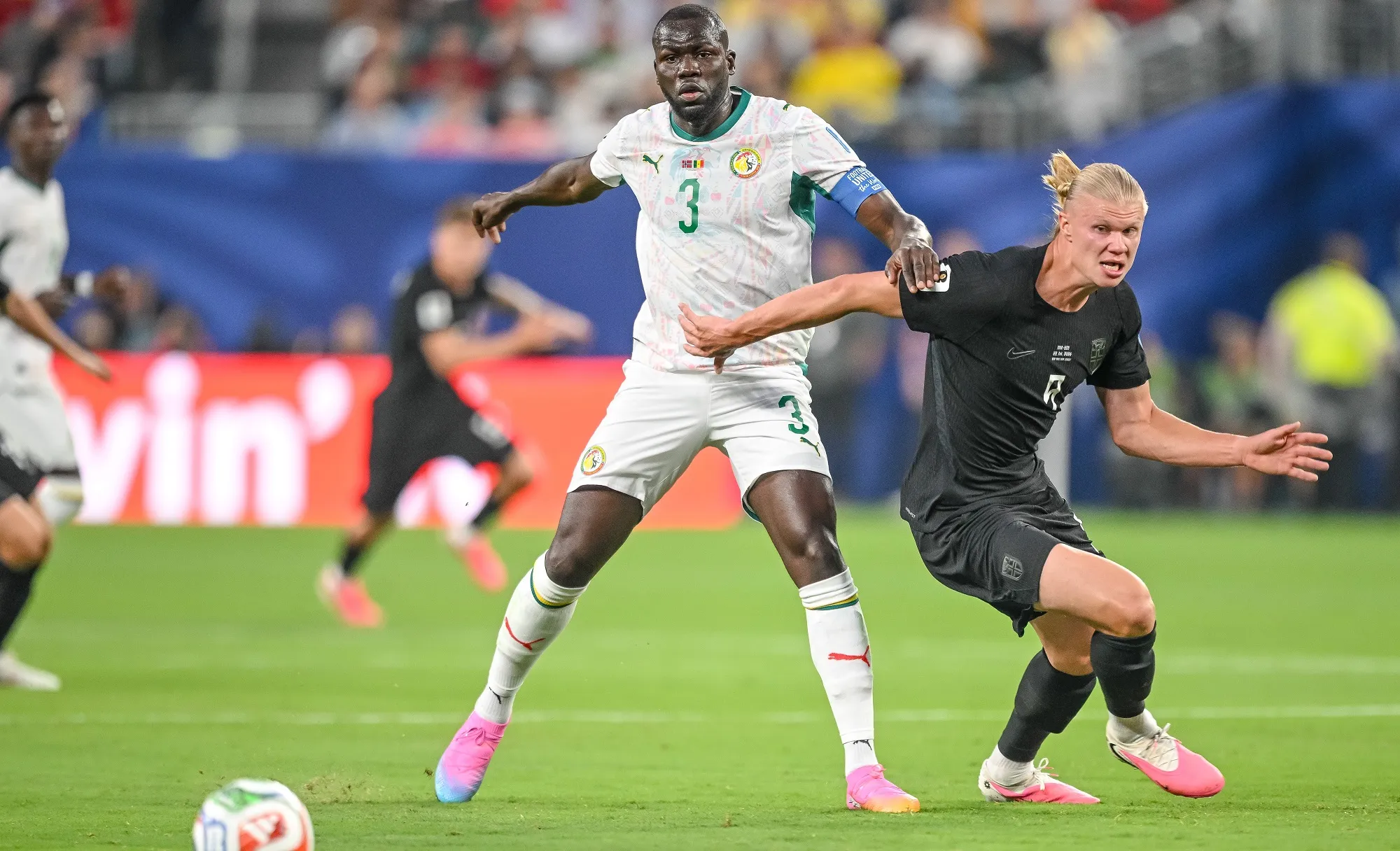 Kalidou Koulibaly, Erling Haaland, S&eacute;n&eacute;gal, Norv&egrave;ge