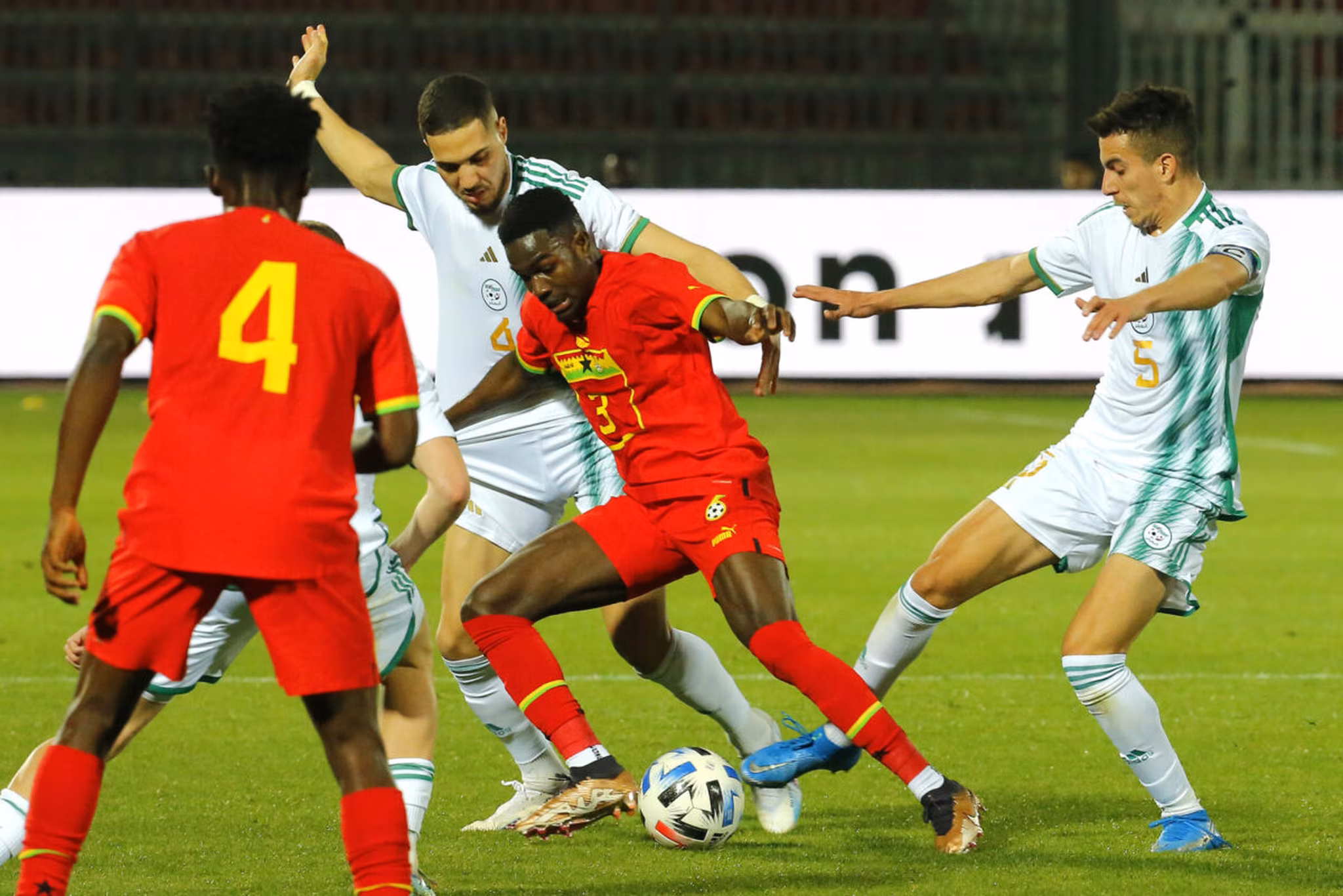 CAN U23&nbsp;: but du rond central et mauvaise op&eacute;ration pour l&rsquo;Alg&eacute;rie