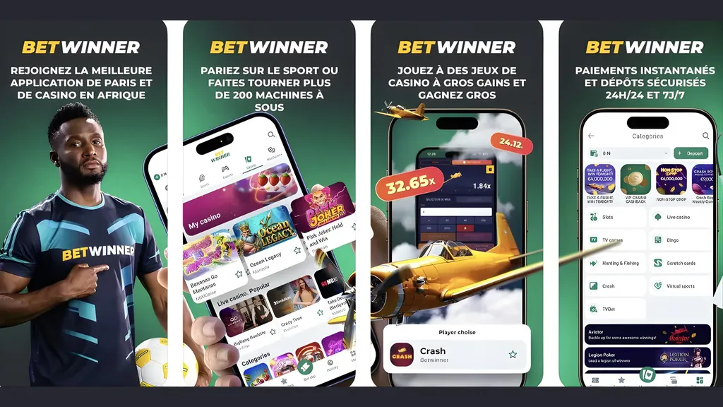 La Betwinner apk ios est disponible dans certains pays d'Afrique seulement.