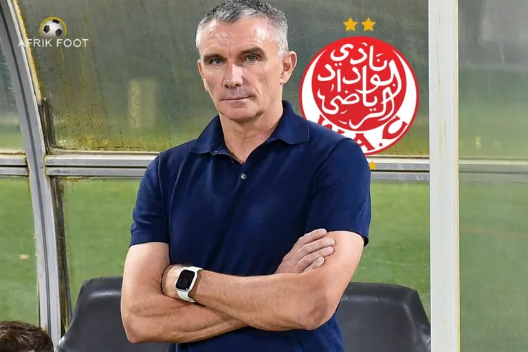 Patrice Carteron au chevet du Wydad Casablanca apr&egrave;s le fiasco en Coupe de la CAF