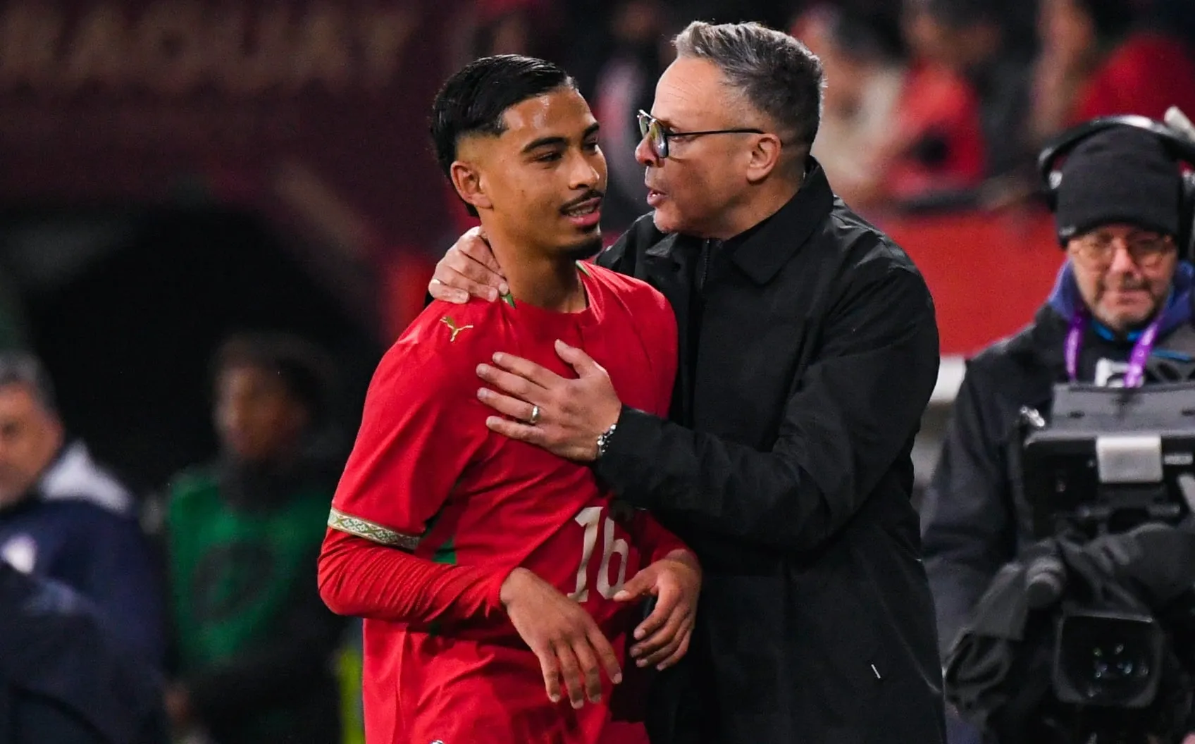 Mohamed Ouhabi, s&eacute;lectionneur Maroc, Gessime Yassine